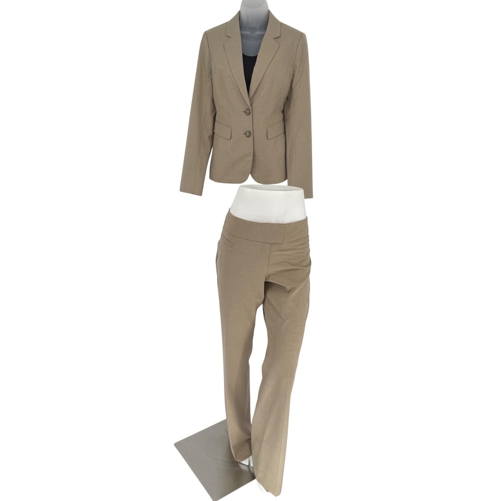 The Limited Collection Drew Fit Women's Tan Dress Pants 12 Long Career 99-14 - Picture 14 of 14